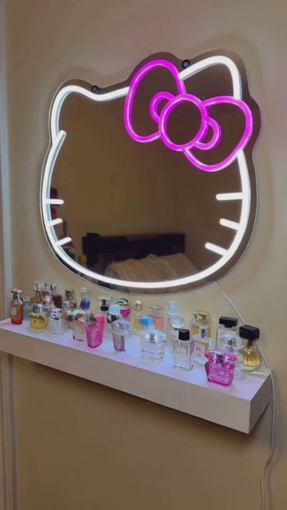 Hello kitty mirror